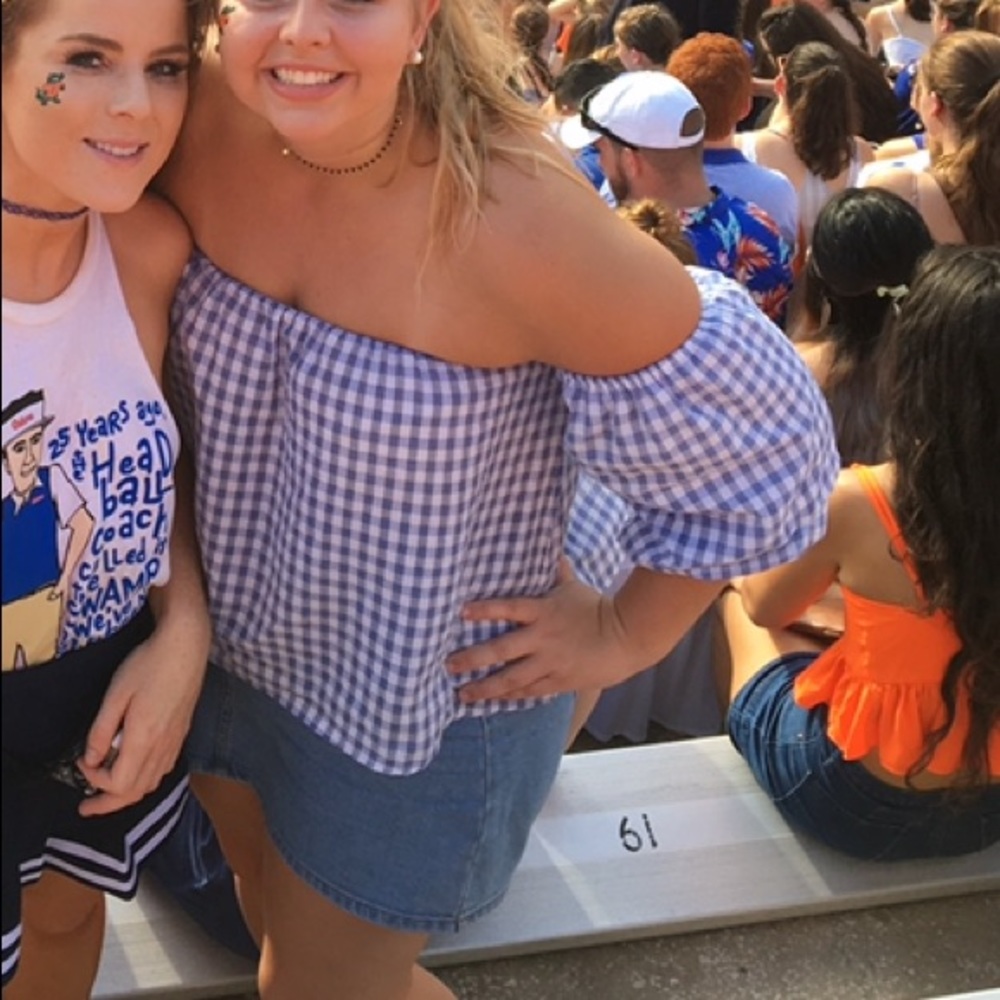 ASOS Gingham Top